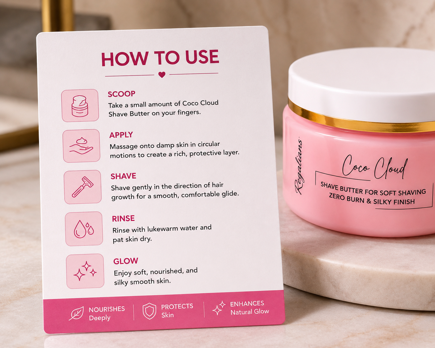 Coco Cloud Silk Shave Butter