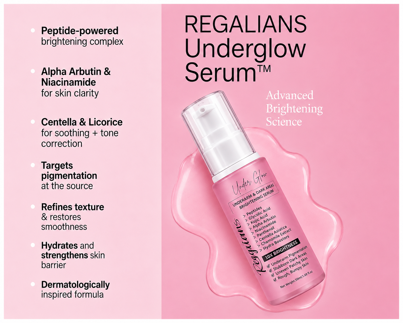 Under Glow Body Brightening Serum