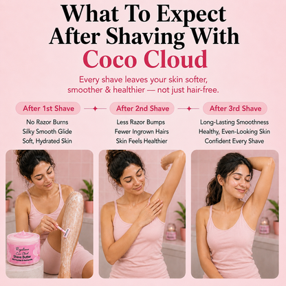 Coco Cloud Peptide Shave Butter