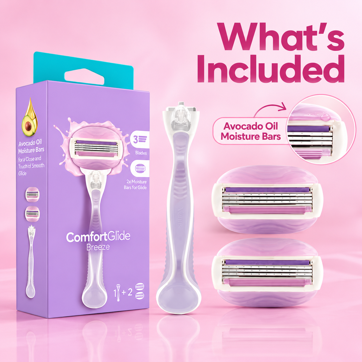 Coco Cloud + Venus Smooth Shave Set