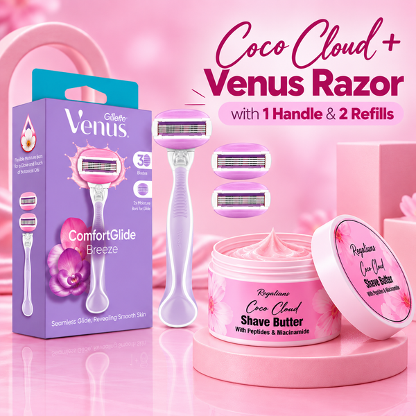 Coco Cloud + Venus Smooth Shave Set