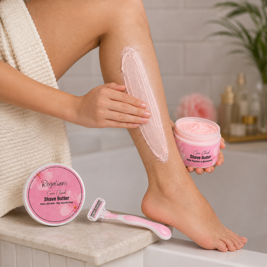 Prepare and cushion the skin with Coco Cloud Shave Butter