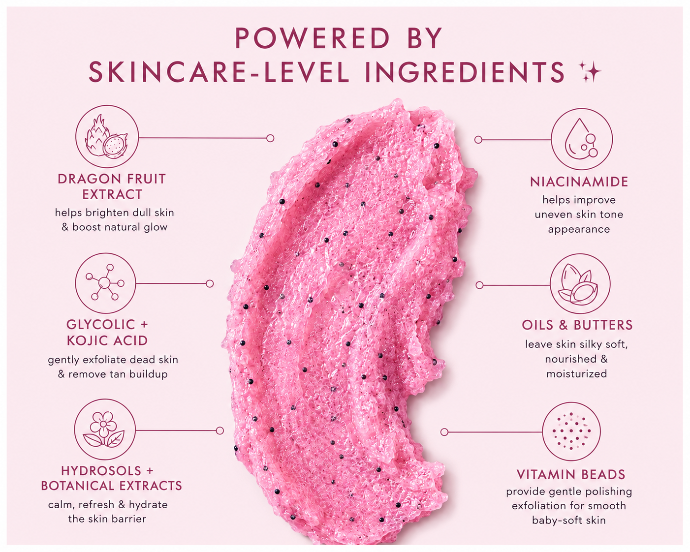 Glow Queen Body Brightening Polish Buff