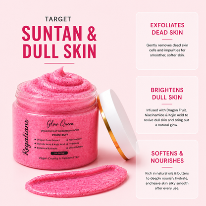 Glow Queen Body Brightening Polish Buff